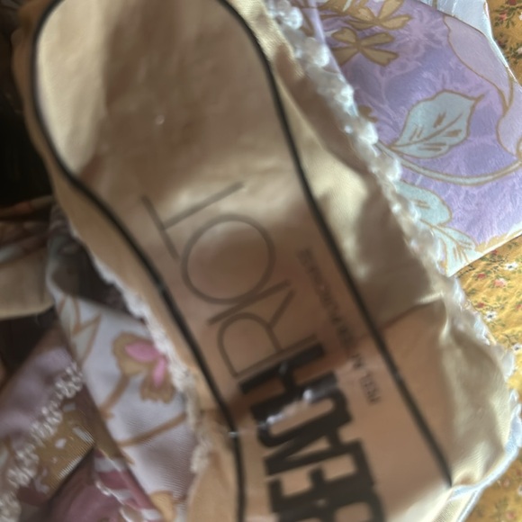 Beach Riot Highway Harvest Floral Bikini Bottom top sz S medium - Picture 5 of 5